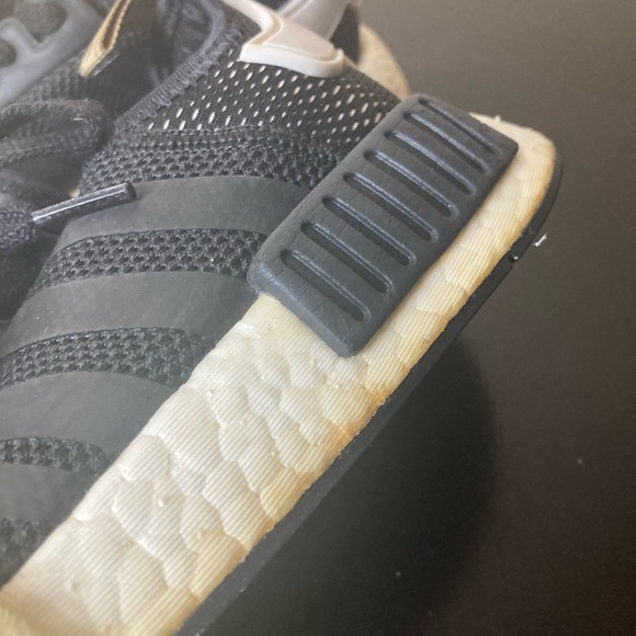 Adidas NMD R1 Women’s Black Ice Size 6.5 - Picture 6 of 11